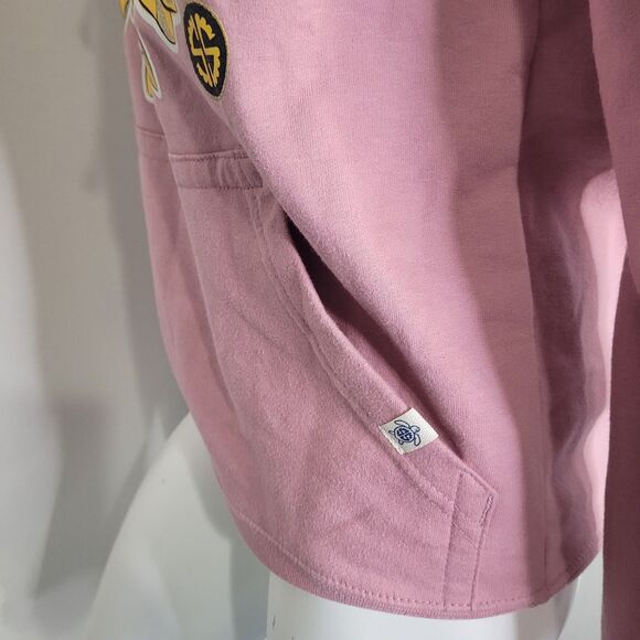 Simply Southern Small sweater hoodie sunflower glitter pocket drawstring - Picture 5 of 11